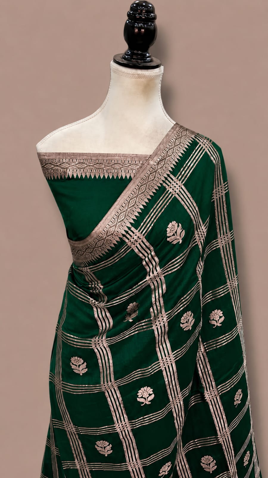 Raw Mango Katan Banarasi Soft Silk Saree.