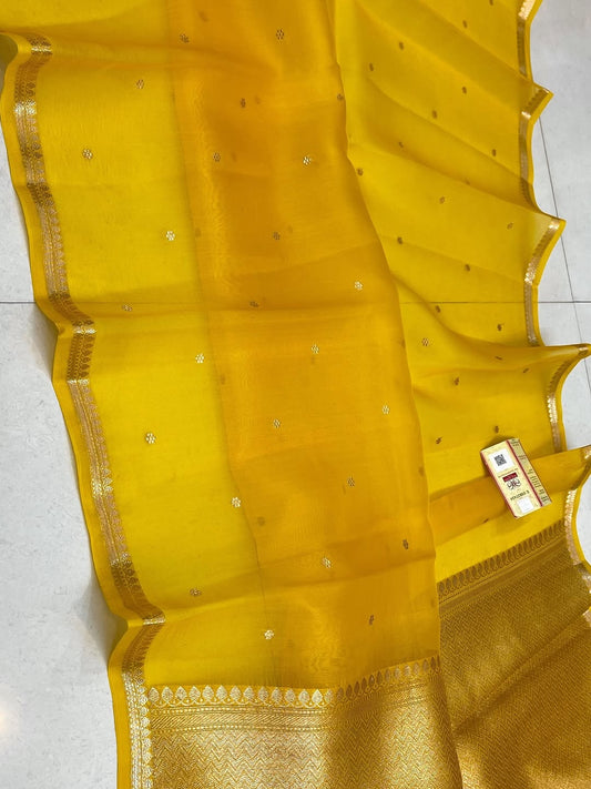 Banarasi Kora Organza Silk Saree.