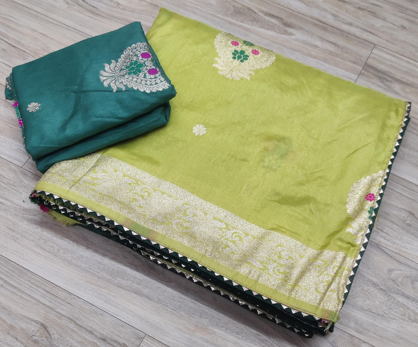 Pure Dola Silk zari Work Saree