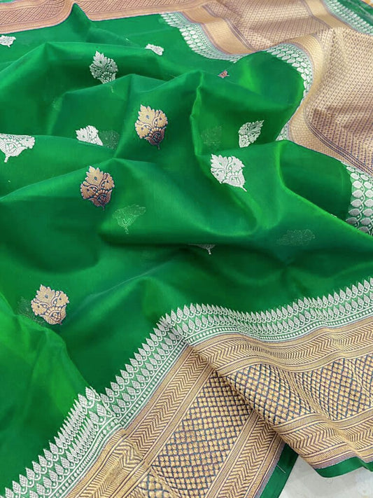 Banarasi Kora Organza Silk Saree.