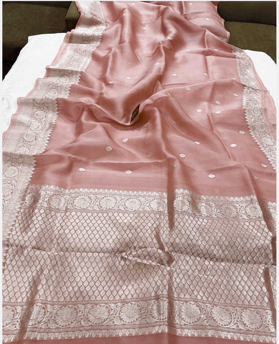 Banarasi Kora Organza Silk Saree