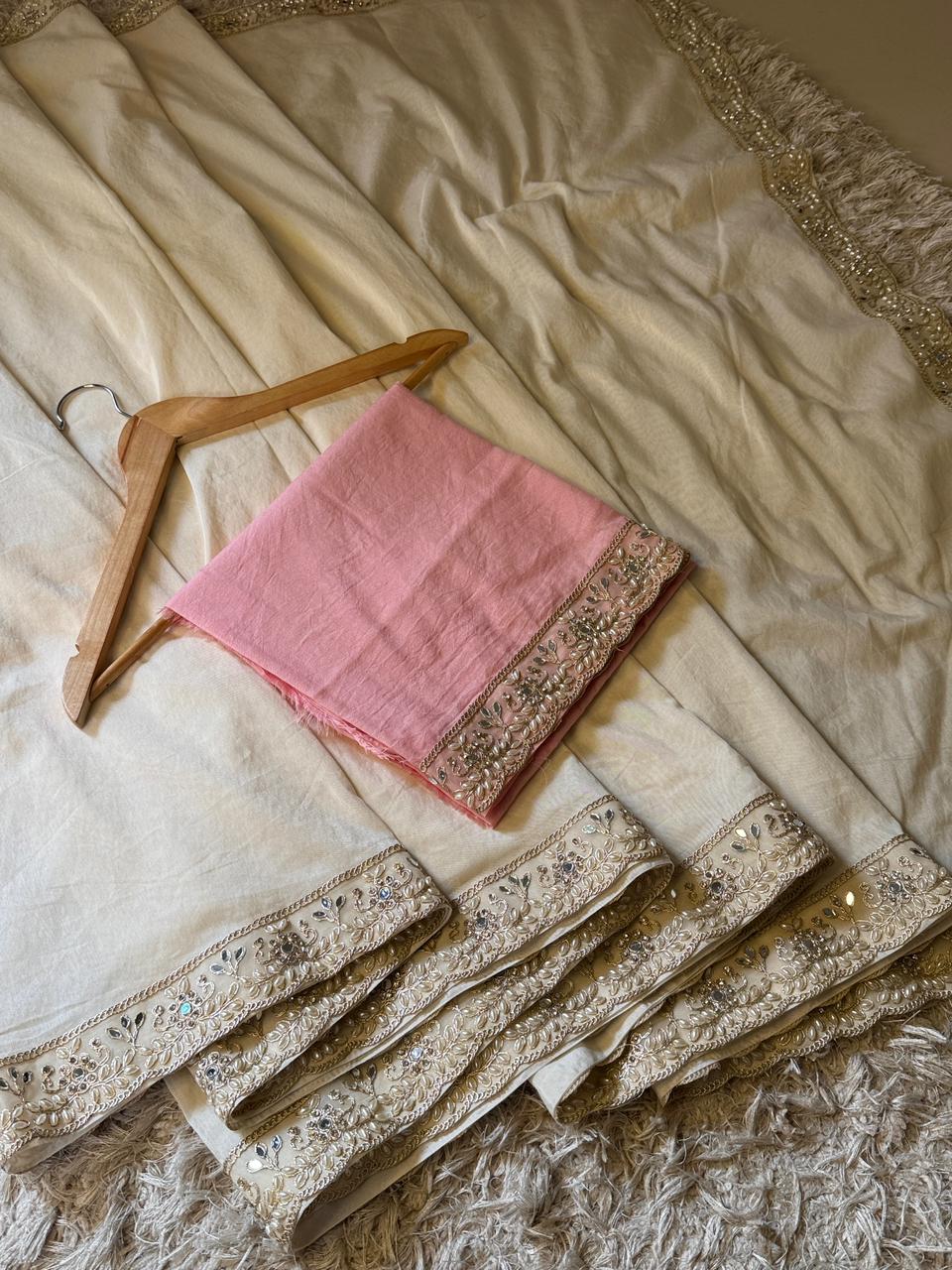 Banarasi Semi Katan Cotton Silk Saree