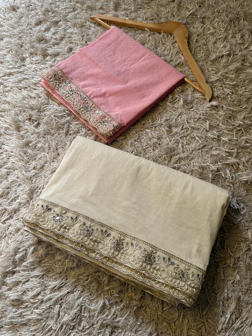 Banarasi Semi Katan Cotton Silk Saree