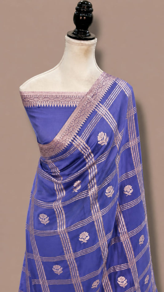 Raw Mango Katan Banarasi Soft Silk Saree.