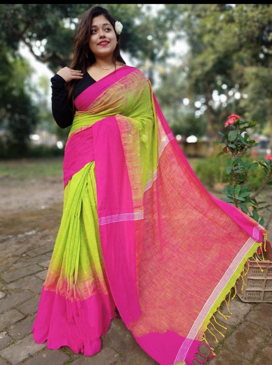 Beautiful Bengal Handloom Cotton Sarees