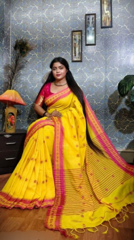 Beautiful Bengal Handloom Cotton Sarees