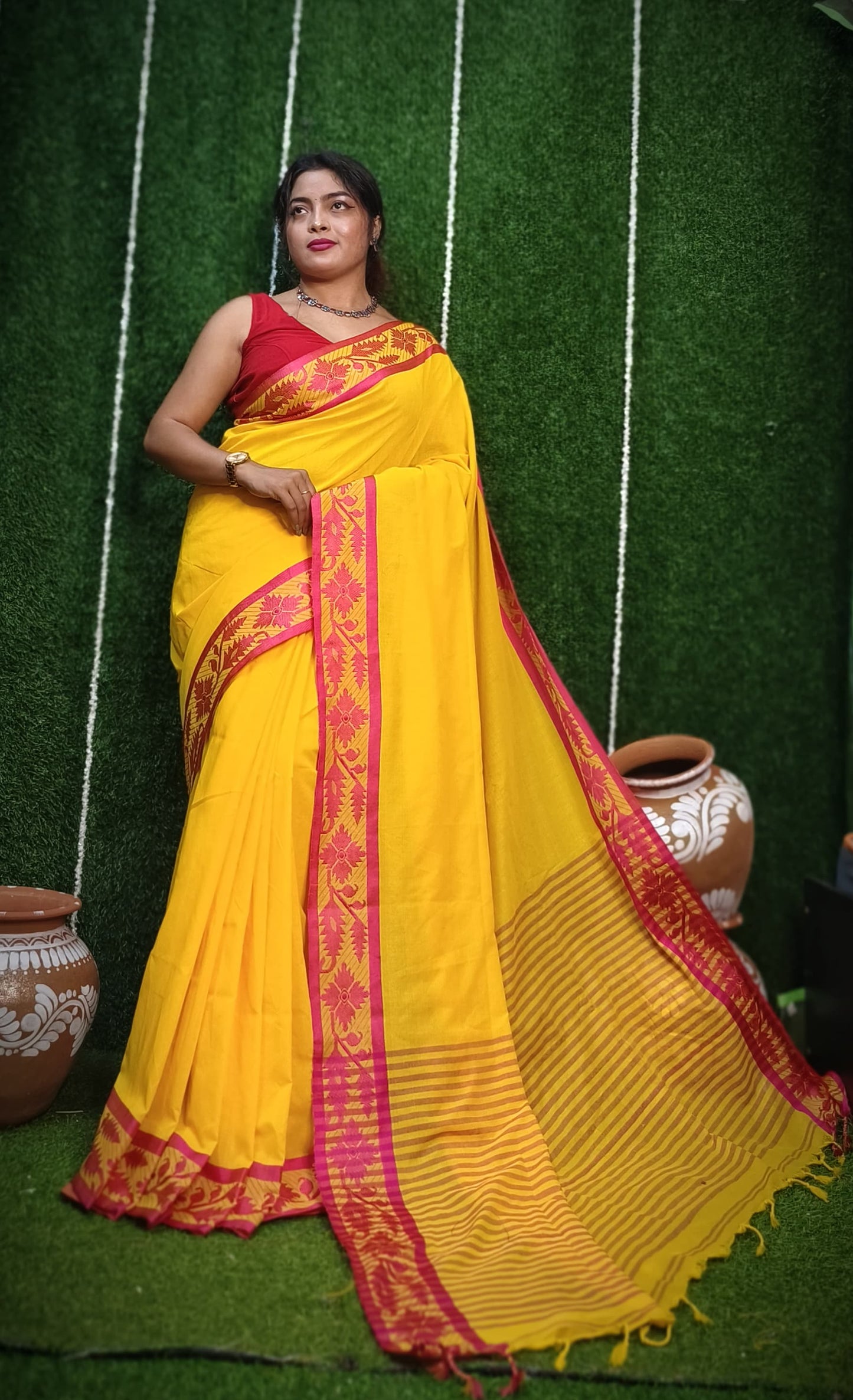 Beautiful Bengal Handloom Cotton Sarees