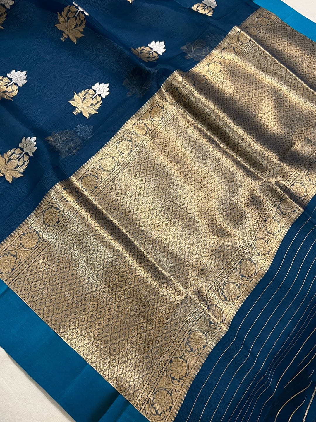 Banarasi Kora Organza Silk Saree