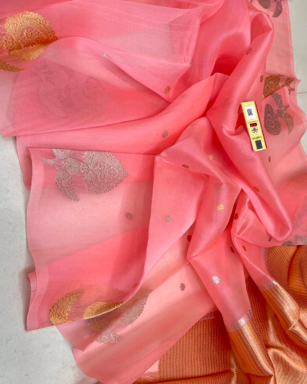 Banarasi Kora Organza Silk Saree.