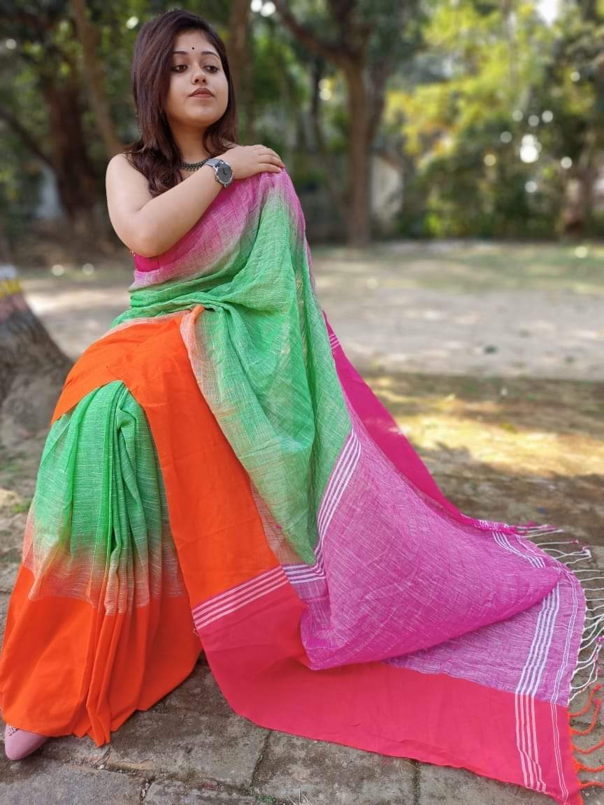 Beautiful Bengal Handloom Cotton Sarees