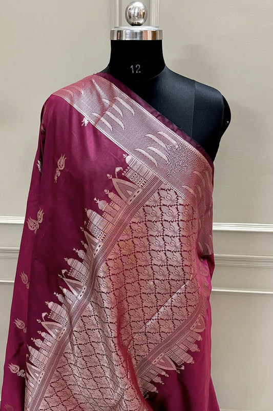 Banarasi Handloom  Katan Silk Saree.