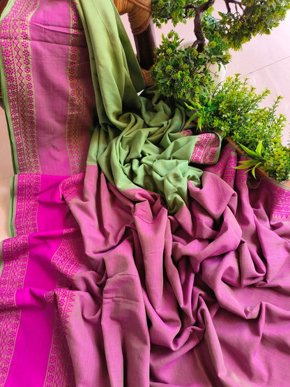 Beautiful Cotton Mulmul Saree