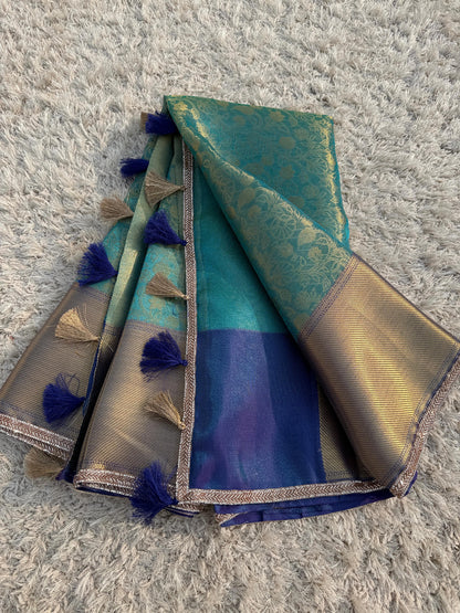 Banarasi Kanjivaram Tissue Silk Saree