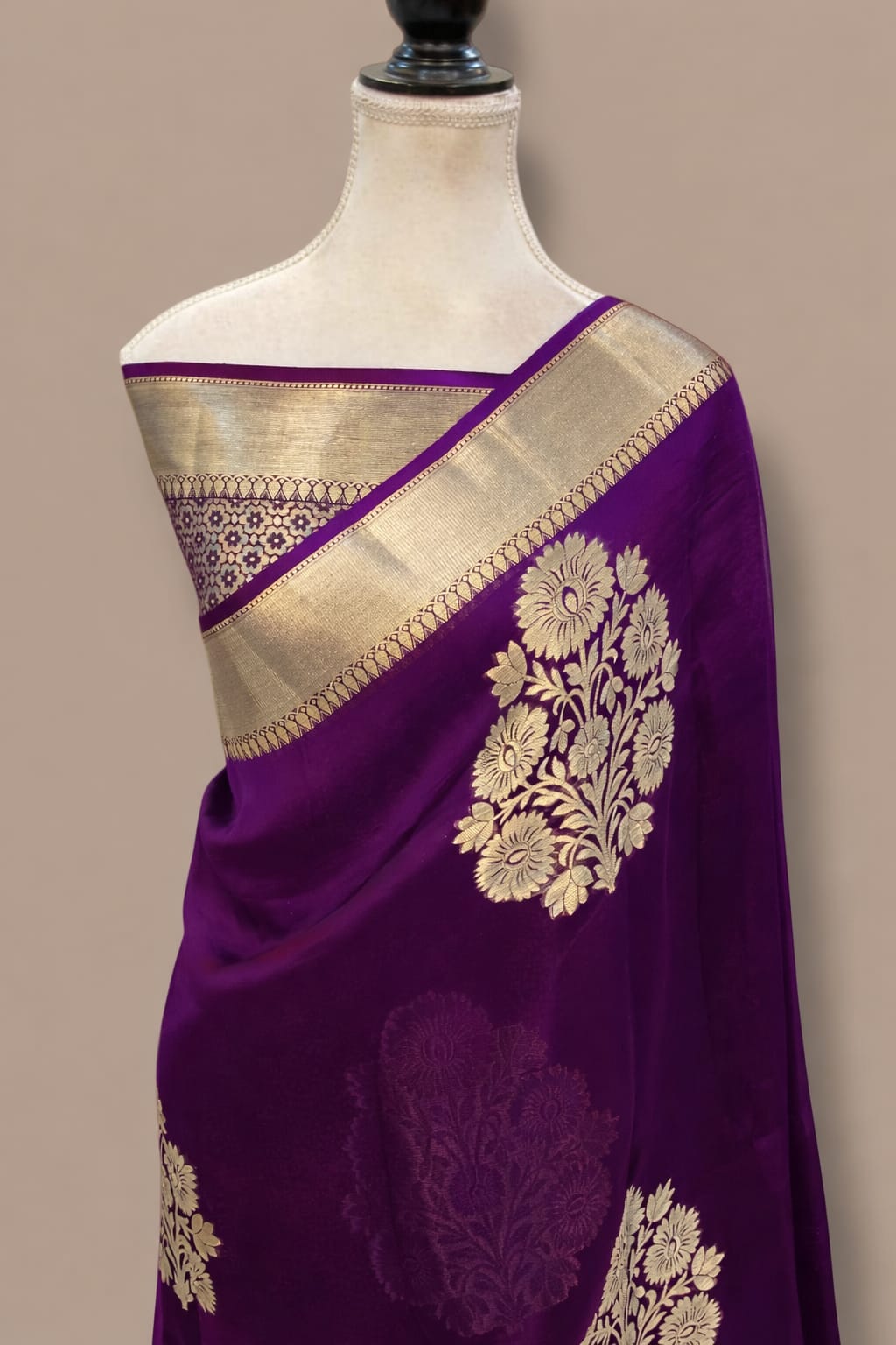 Banarasi Kora Organza Silk Saree.