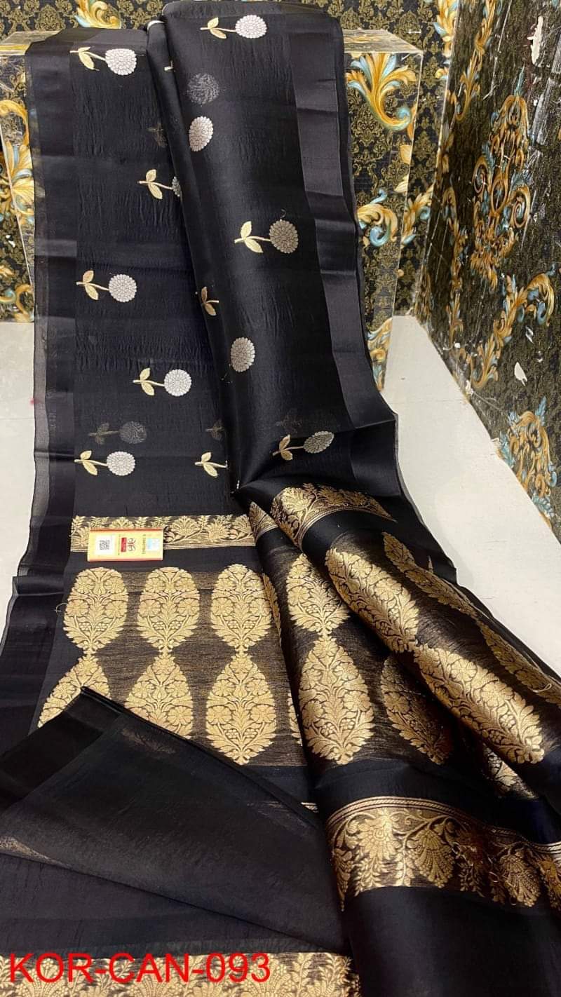 Banarasi Kora Organza Silk Saree.