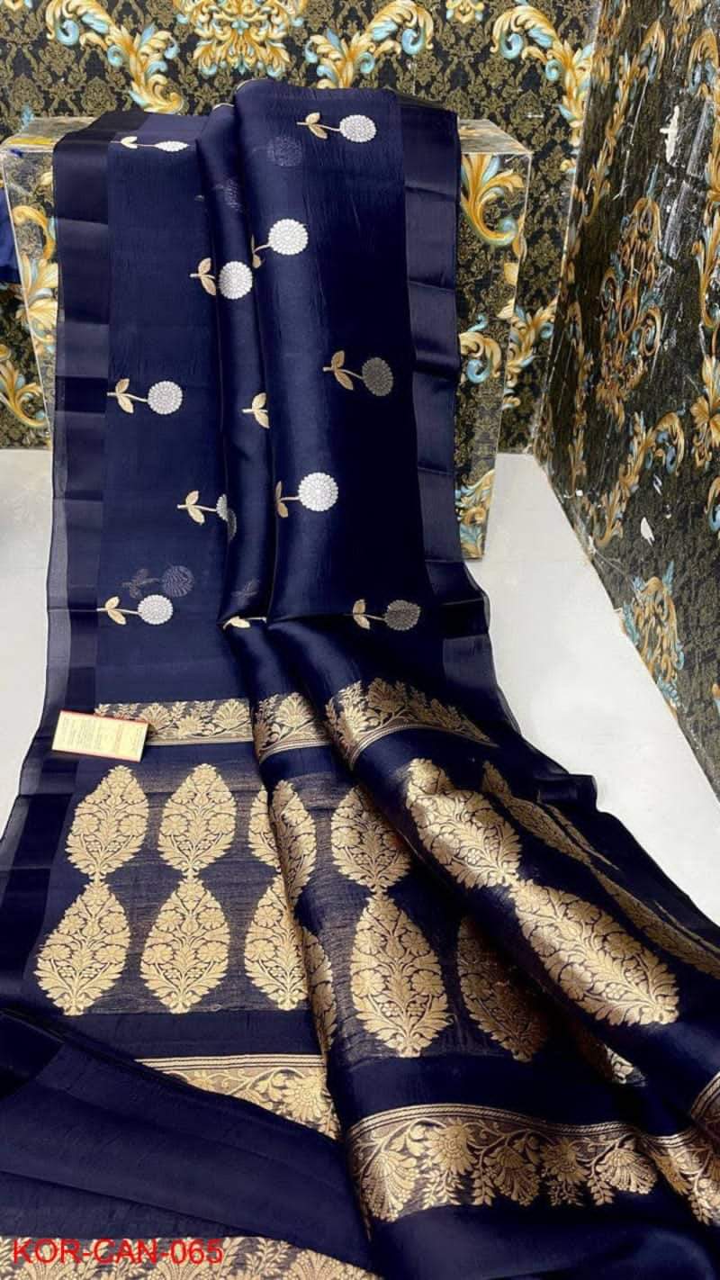 Banarasi Kora Organza Silk Saree.