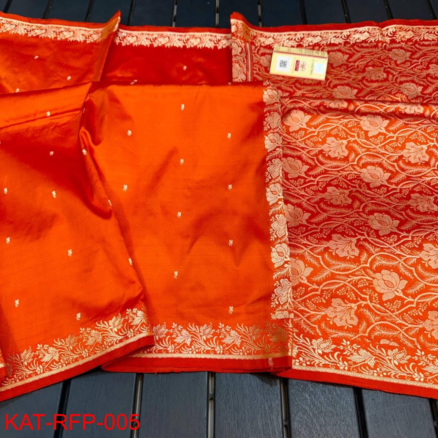 Pure Banarasi Handloom Katan Silk Saree