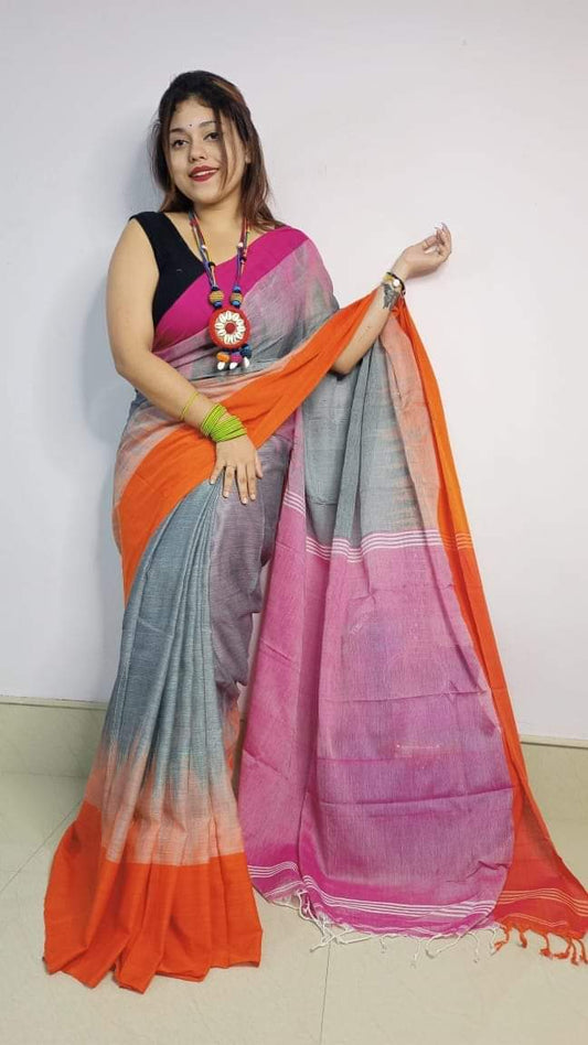 Beautiful Bengal Handloom Cotton Sarees