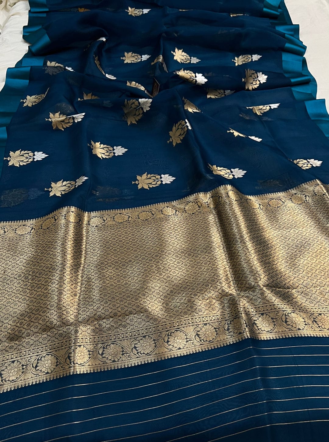 Banarasi Kora Organza Silk Saree