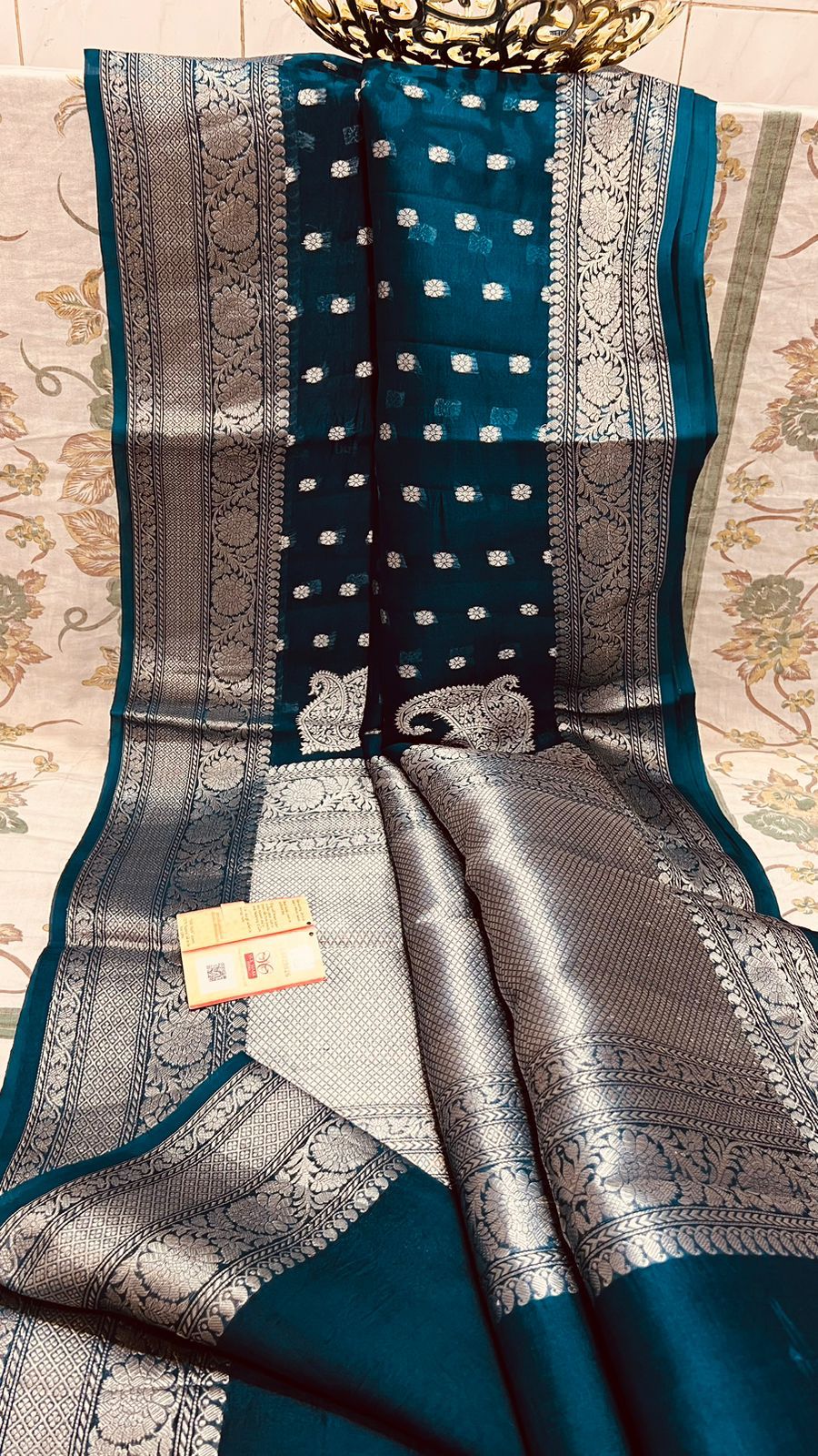 Banarasi Kora Organza Silk Saree.