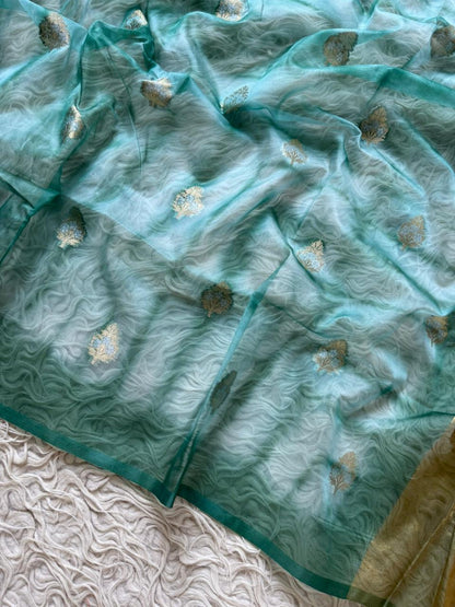 Banarasi Kora Organza Silk Saree.