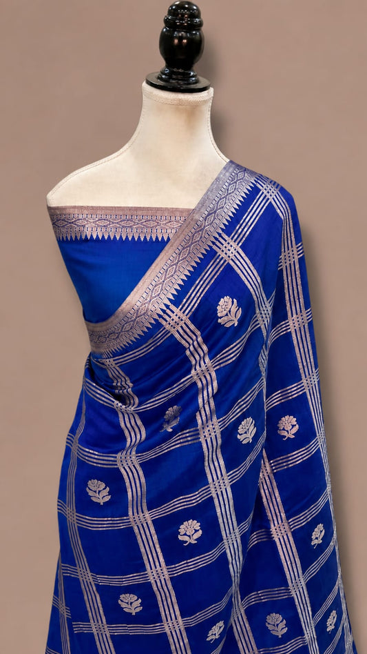 Raw Mango Katan Banarasi Soft Silk Saree.