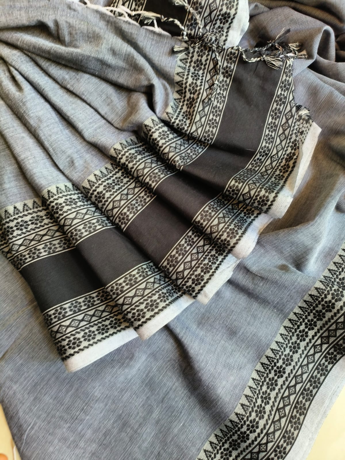 Beautiful Cotton Mulmul Saree