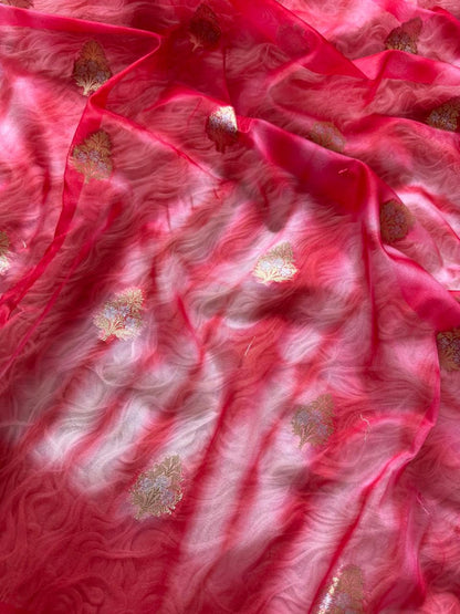 Banarasi Kora Organza Silk Saree.
