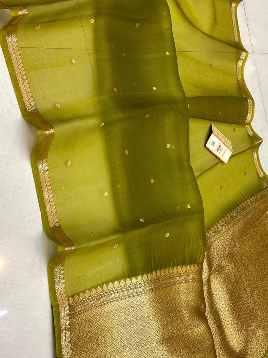 Banarasi Kora Organza Silk Saree.