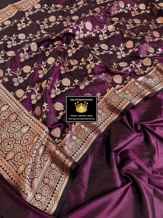 Banarasi Zari Work Unstitched Suit with Dupatta