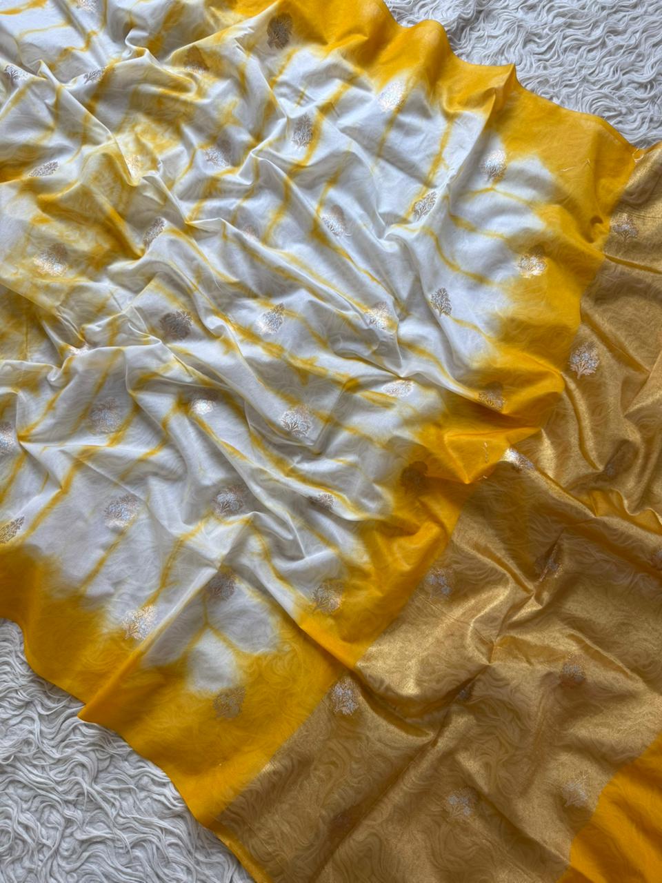 Banarasi Kora Organza Silk Saree.