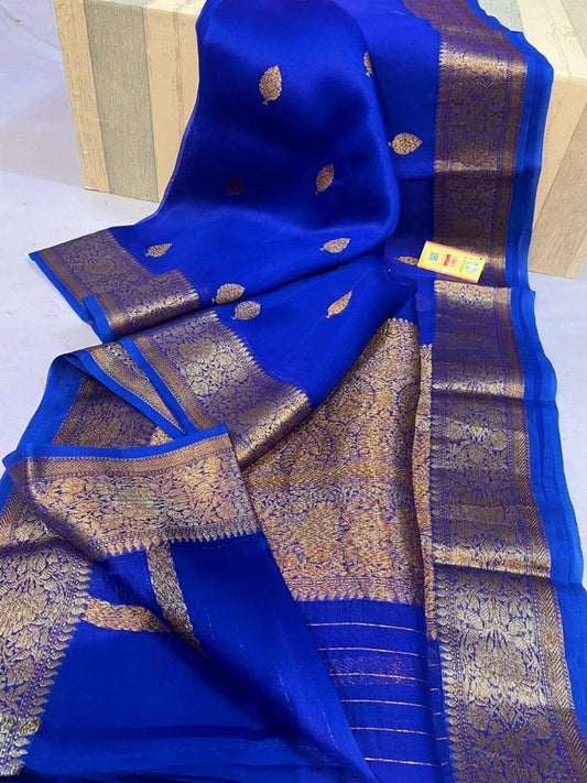 Banarasi Kora Organza Silk Saree.