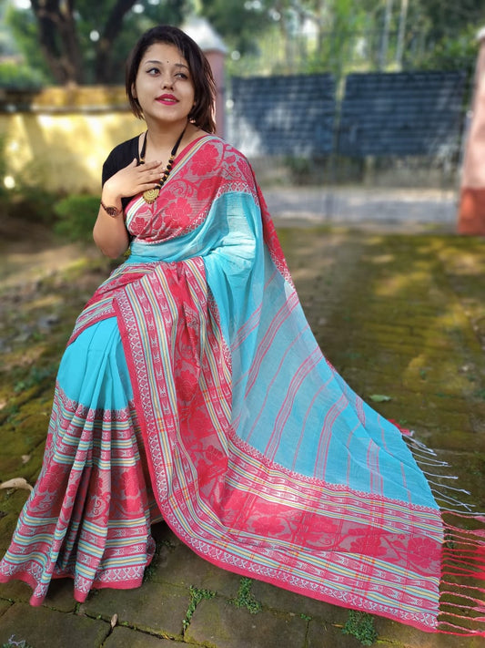 Beautiful Bengal Handloom Cotton Sarees