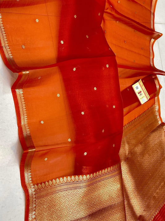 Banarasi Kora Organza Silk Saree.