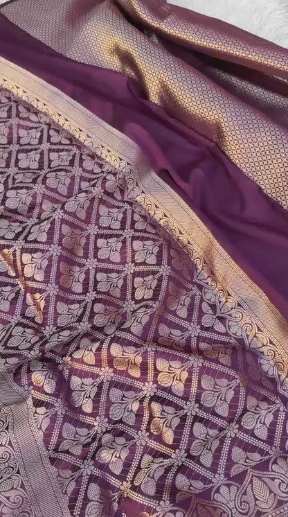 Premium silk Banarasi saree