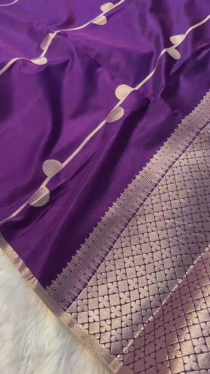 Banarasi Viscose Georgette Silk Saree.