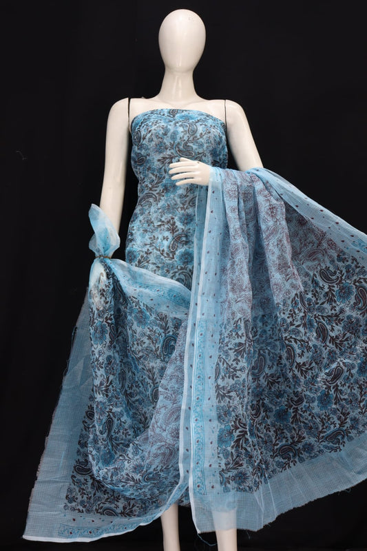 Kota Doriya unstitched suits With Kota Doriya Dupatta (Without Bottom )